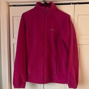 Columbia Women's Pink Fleece Jacket